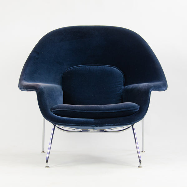 Blue discount womb chair