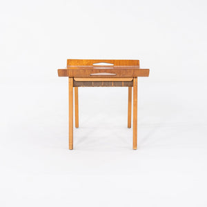 C. 1947 Abel Sorensen for Knoll Stool / Tray / Side Table with Webbing