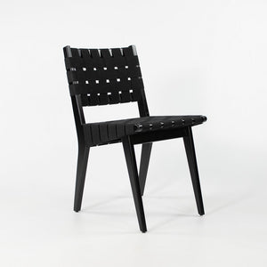 2021 Model 666C-WB Dining Chair by Jens Risom for Knoll in Ebonized Maple