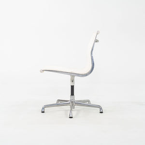 2003 Herman Miller Eames Aluminum Group Side Chair with Antler Base in White Mesh 4x Available