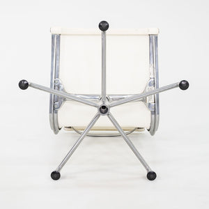 2003 Herman Miller Eames Aluminum Group Side Chair with Antler Base in White Mesh 4x Available