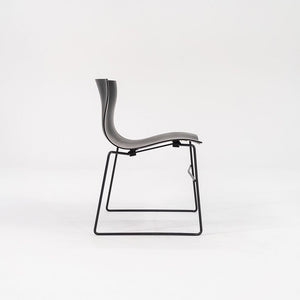 1998 Handkerchief Chair, Armless, Model 4901 by Lella and Massimo Vignelli for Knoll with Black Finish 12x Available