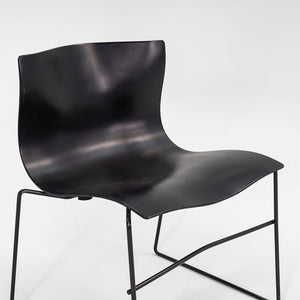 1998 Handkerchief Chair, Armless, Model 4901 by Lella and Massimo Vignelli for Knoll with Black Finish 12x Available