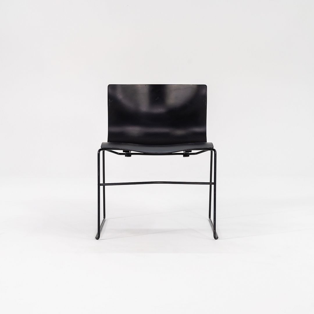 1998 Handkerchief Chair, Armless, Model 4901 by Lella and Massimo Vignelli for Knoll with Black Finish 12x Available