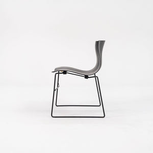 1998 Handkerchief Chair, Armless, Model 4901 by Lella and Massimo Vignelli for Knoll with Black Finish 12x Available