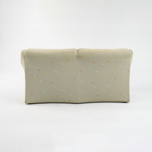 1980s Tentazione Two-Seater Sofa, Model 685 by Mario Bellini for Cassina in Patterned Fabric