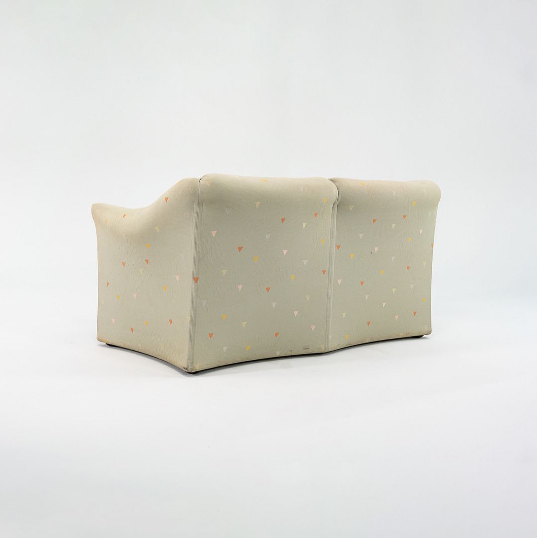 1980s Tentazione Two-Seater Sofa, Model 685 by Mario Bellini for Cassina in Patterned Fabric