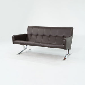 C. 1966 Independent Suspension Group Brown Settee Sofa by Dave Woods for JG Furniture Co.