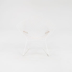 1980s Bertoia Diamond Chair, Model 421 by Harry Bertoia for Knoll Steel, Powdercoat, Plastic