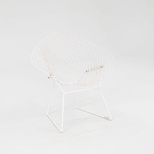 1980s Bertoia Diamond Chair, Model 421 by Harry Bertoia for Knoll Steel, Powdercoat, Plastic