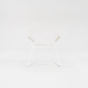 1980s Bertoia Diamond Chair, Model 421 by Harry Bertoia for Knoll Steel, Powdercoat, Plastic