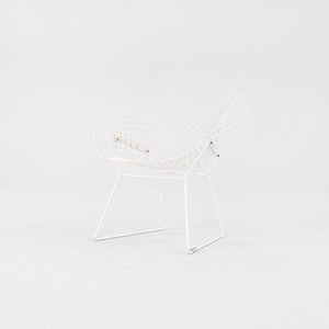 1980s Bertoia Diamond Chair, Model 421 by Harry Bertoia for Knoll Steel, Powdercoat, Plastic