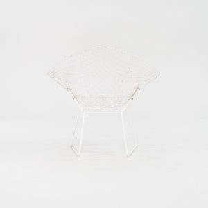 1980s Bertoia Diamond Chair, Model 421 by Harry Bertoia for Knoll Steel, Powdercoat, Plastic