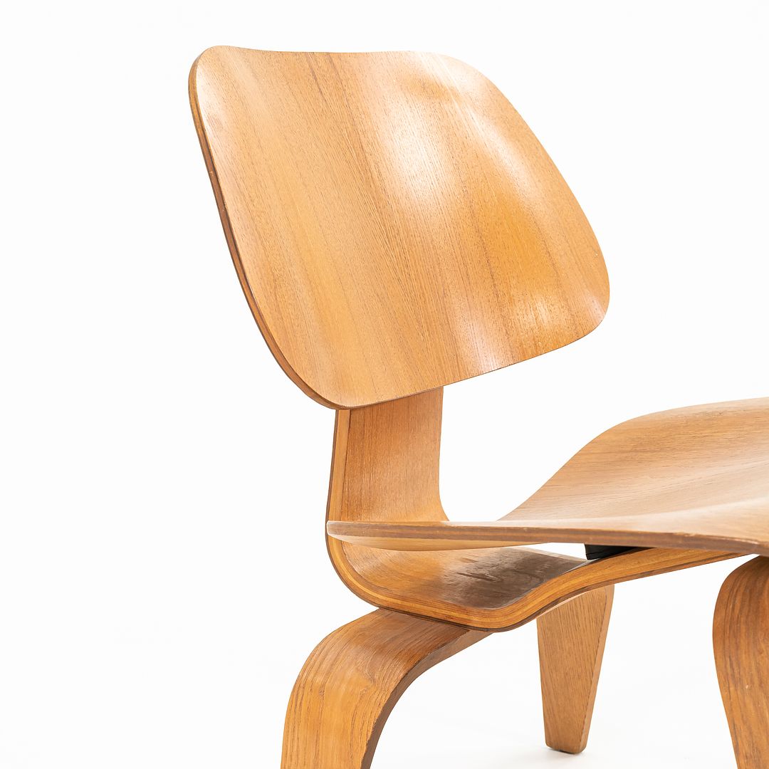 1953 LCW Lounge Chair by Ray and Charles Eames for Herman Miller in Calico Ash