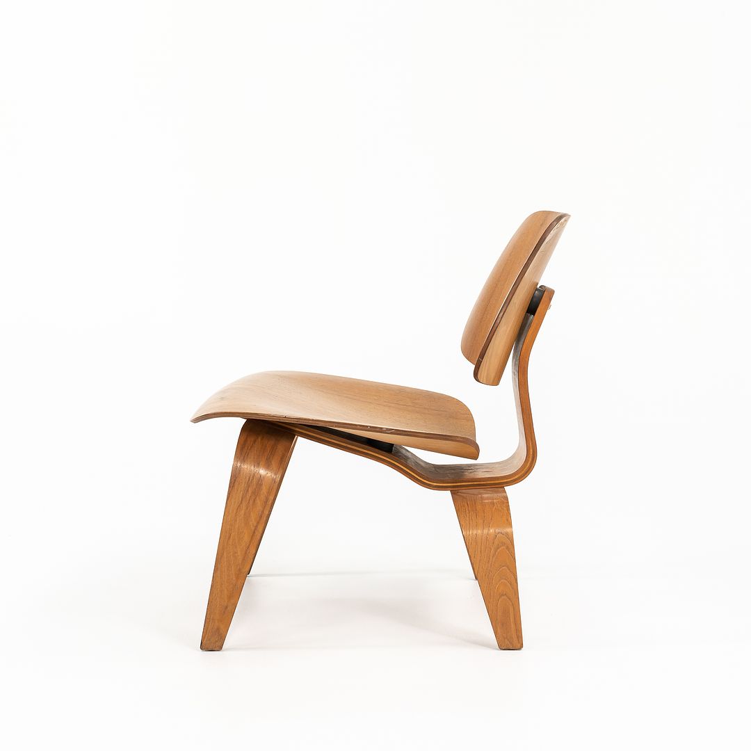 1953 LCW Lounge Chair by Ray and Charles Eames for Herman Miller in Calico Ash