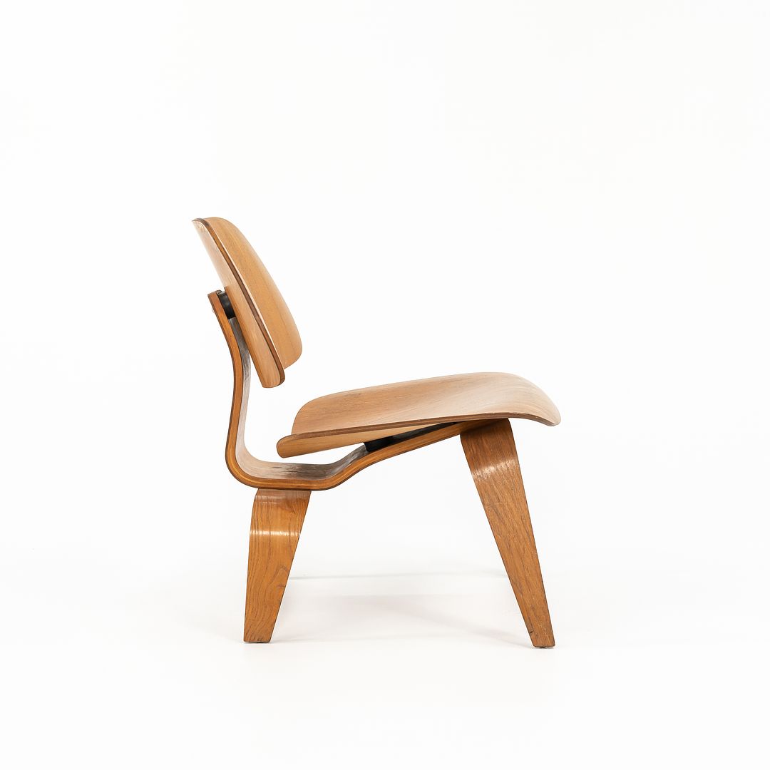 1953 LCW Lounge Chair by Ray and Charles Eames for Herman Miller in Calico Ash