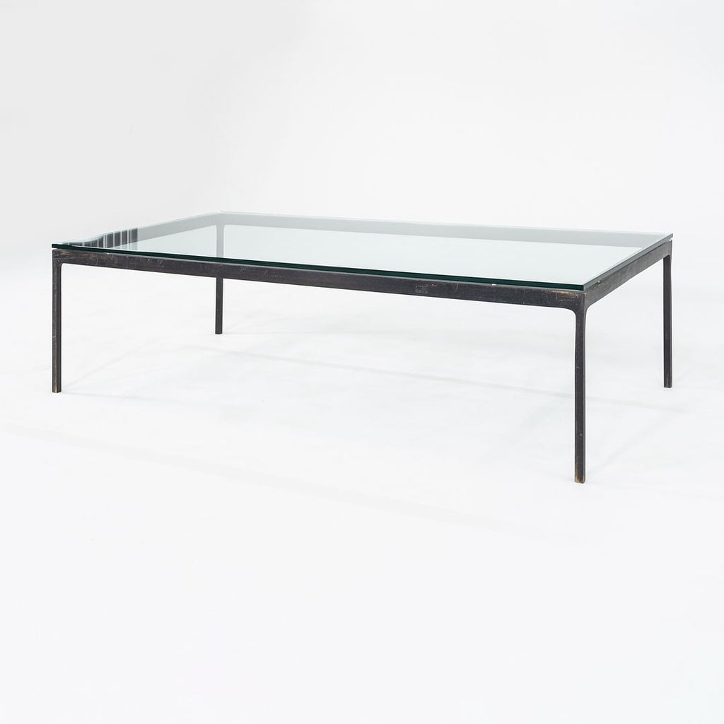 1970s Rectangular Coffee Table, Model TA.35.60.72 by Nicos Zographos for Zographos Designs in Patinated Bronze