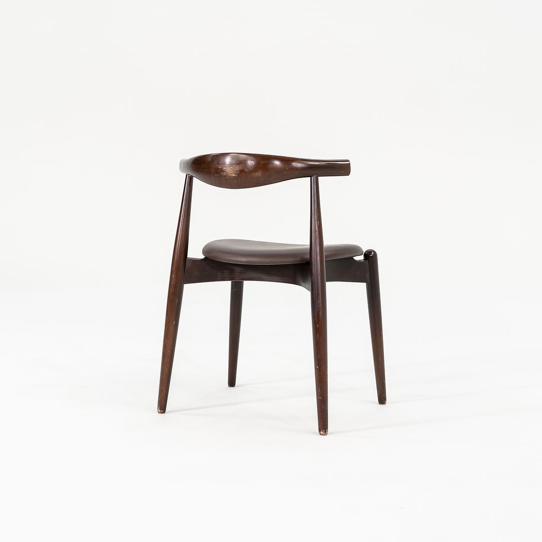 2007 Set of Six CH20 Elbow Dining Chairs by Hans Wegner for Carl Hansen in Stained Oak