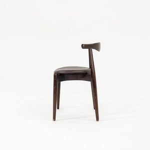 2007 Set of Six CH20 Elbow Dining Chairs by Hans Wegner for Carl Hansen in Stained Oak