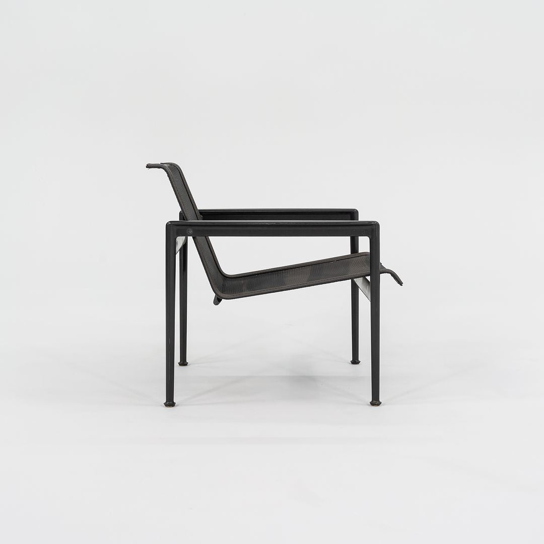 C. 2010 Richard Schultz for Knoll 1966 Collection Outdoor Lounge Chair in Black 4x Available