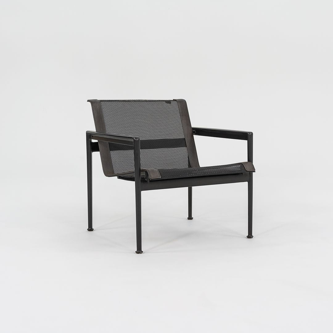 C. 2010 Richard Schultz for Knoll 1966 Collection Outdoor Lounge Chair in Black 4x Available