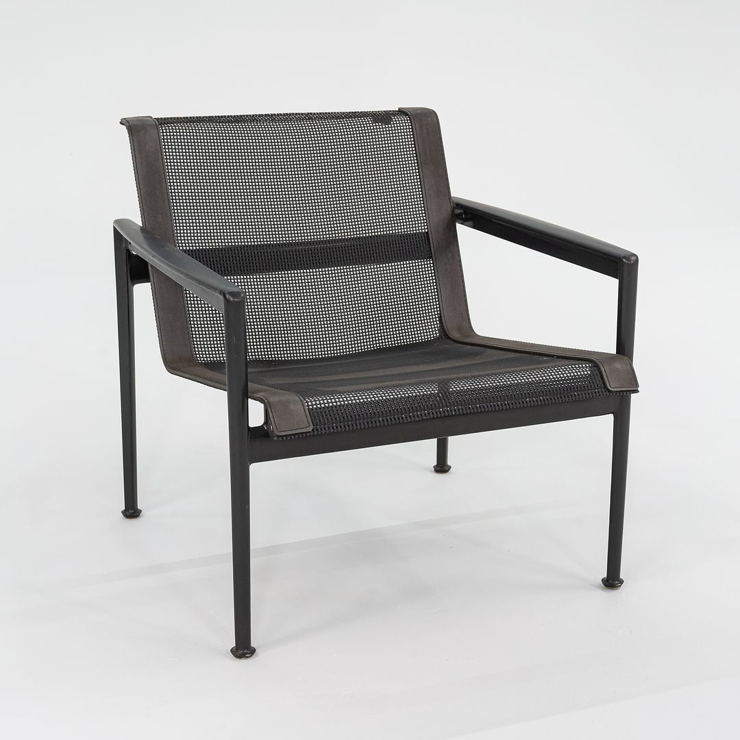 C. 2010 Richard Schultz for Knoll 1966 Collection Outdoor Lounge Chair in Black 4x Available