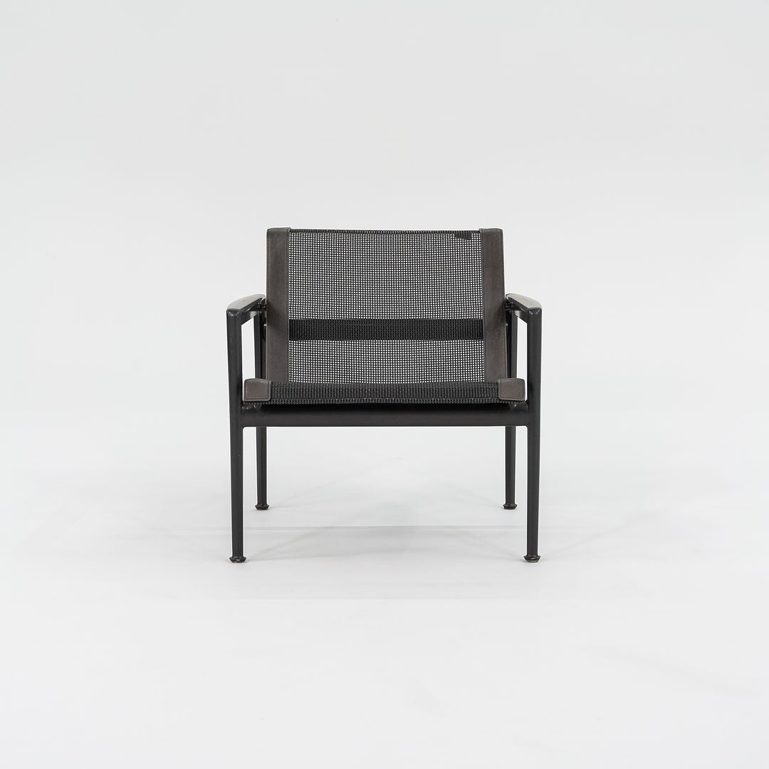 C. 2010 Richard Schultz for Knoll 1966 Collection Outdoor Lounge Chair in Black 4x Available