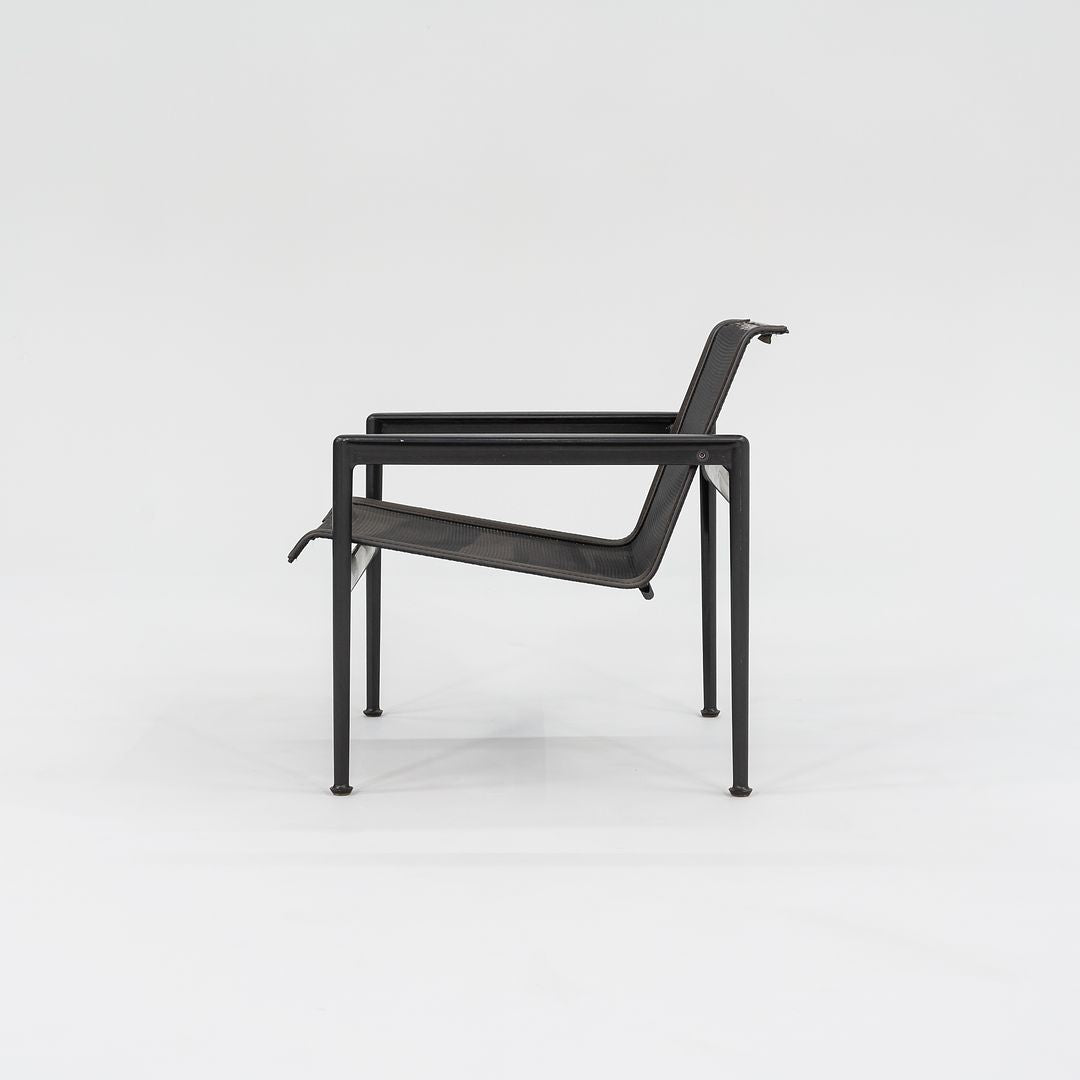 C. 2010 Richard Schultz for Knoll 1966 Collection Outdoor Lounge Chair in Black 4x Available