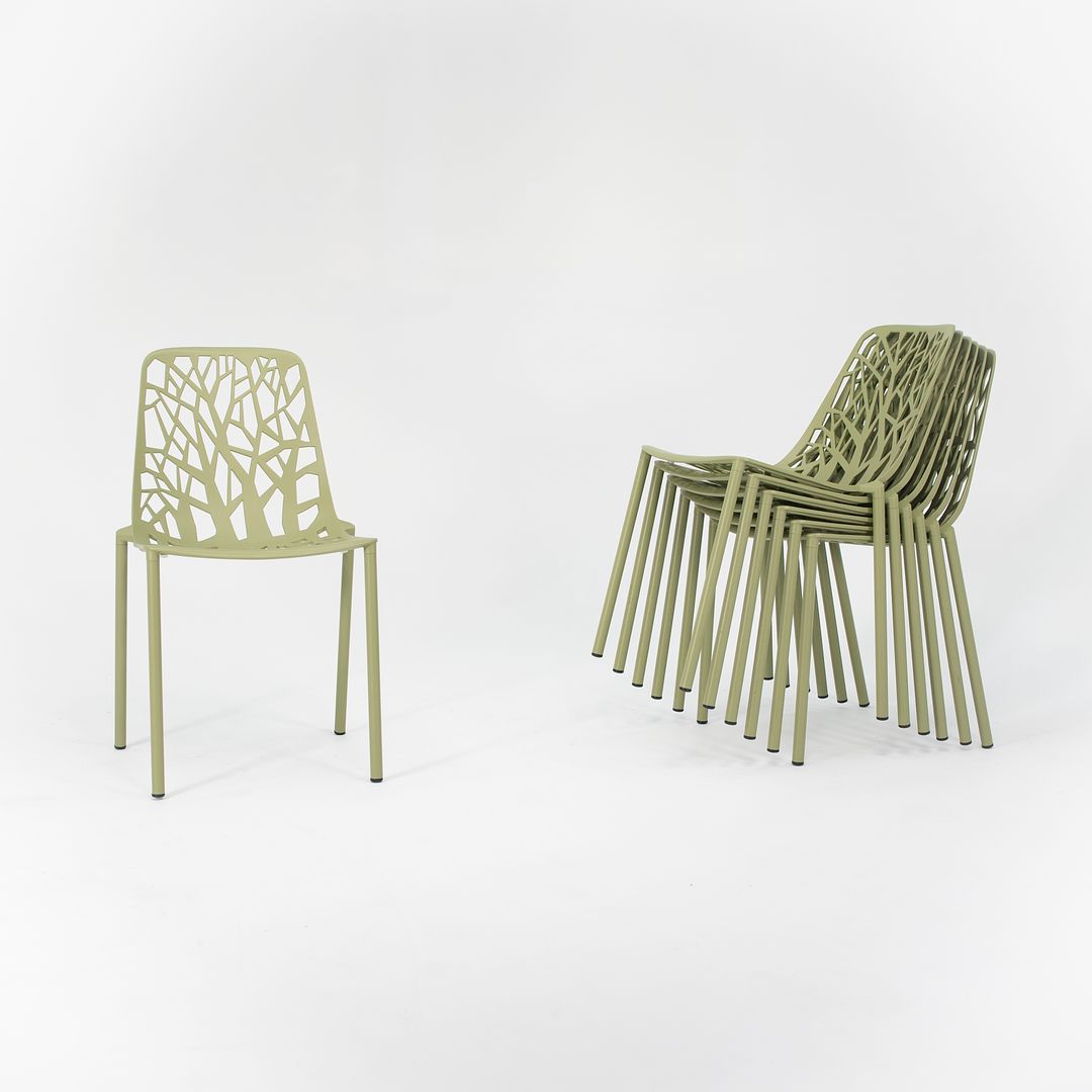 2010s Set of Seven Forest Chairs by Robby Cantarutti & Partners for FAST Italy