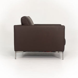 2000s Divina Lounge Chair by Piero Lissoni for Knoll in Brown Leather