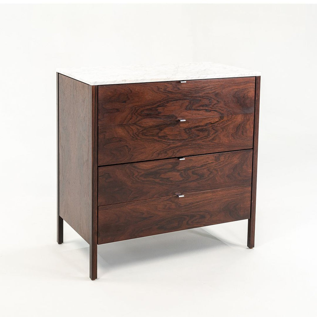 SOLD 1960s Florence Knoll 4-Drawer Chest, Model 325 by Florence Knoll in Rosewood 3x Available