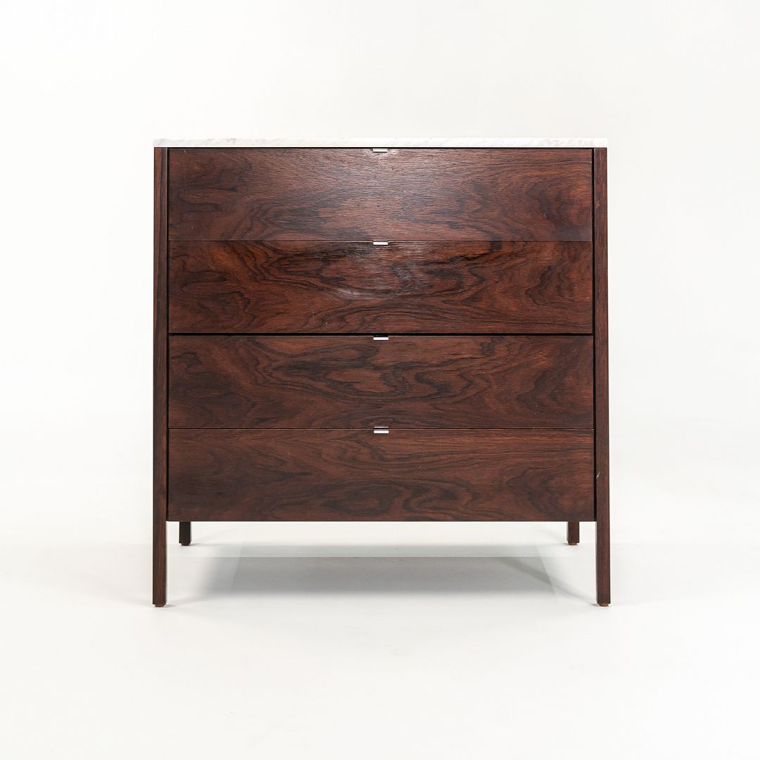 SOLD 1960s Florence Knoll 4-Drawer Chest, Model 325 by Florence Knoll in Rosewood 3x Available