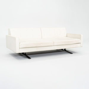 2013 Poltrona Frau Kennedee Two-Seater Sofa by Jean-Marie Massaud in White Leather 2X Available