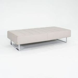 2013 Quadra Bench by Pierluigi Cerri and Alessandro Colombo for Poltrona Frau in Steel and Leather 4x Available