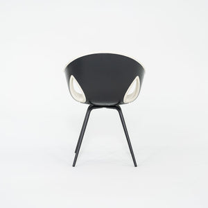 2013 Ginger Ale Chair by Roberto Lazzeroni for Poltrona Frau Leather, Foam, Steel, Plastic
