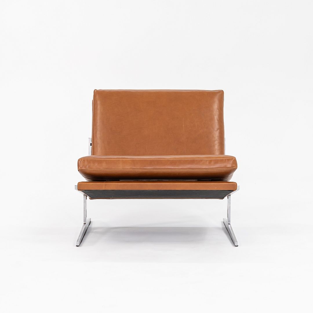 1960s Pair of Bo-561 Easy Lounge Chairs by Preben Fabricius & Jorgen Kastholm for Bo-Ex