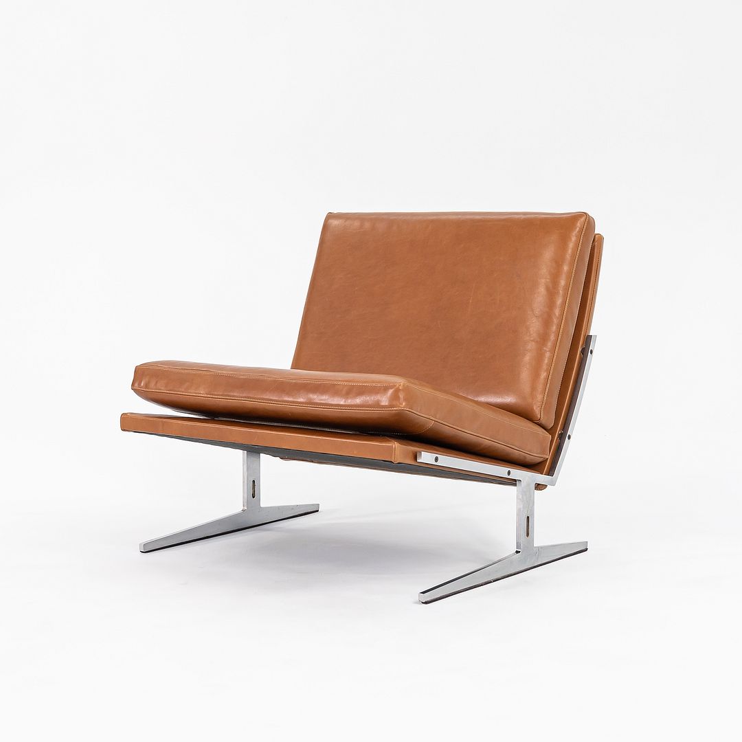 1960s Pair of Bo-561 Easy Lounge Chairs by Preben Fabricius & Jorgen Kastholm for Bo-Ex