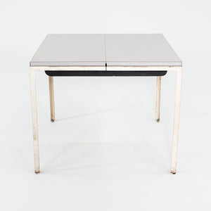 C. 1955 George Nelson for Herman Miller Extension Dining Table with White Laminate Top Model 5757