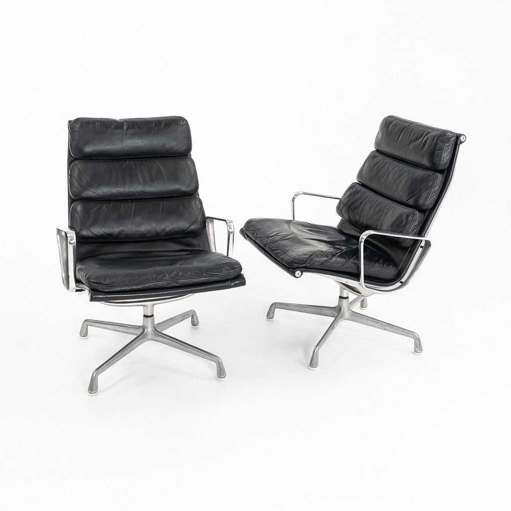 1970s Eames Aluminum Group Soft Pad Lounge Chair, EA216 by Charles and Ray Eames for Herman Miller 6x Available