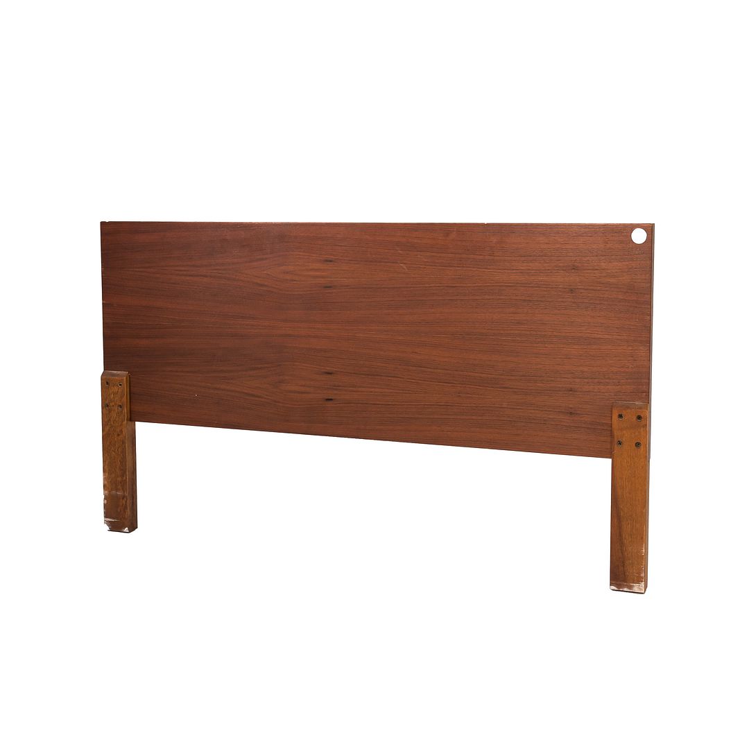 1958 Walnut Headboard by George Nelson for Herman Miller Walnut