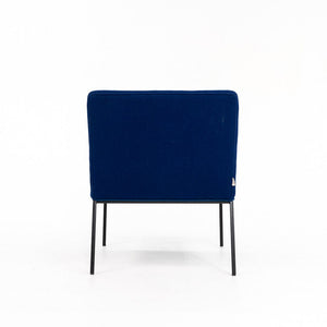 2018 Tondo Lounge Chair by Stefan Borselius for Fogia in Blue Fabric 4x Available