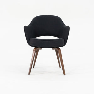 2018 Saarinen Executive Chair with Arms, 71A by Eero Saarinen for Knoll in Oak with Fabric Upholstery