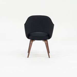2018 Saarinen Executive Chair with Arms, 71A by Eero Saarinen for Knoll in Oak with Fabric Upholstery