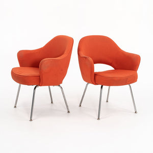 2010s Knoll Saarinen Executive Arm Chair, 71A by Eero Saarinen for Knoll in Fabric 2x Available