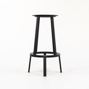 2010s Hay Revolver Bar Stools by Leon Ransmeier in Black 6x Available