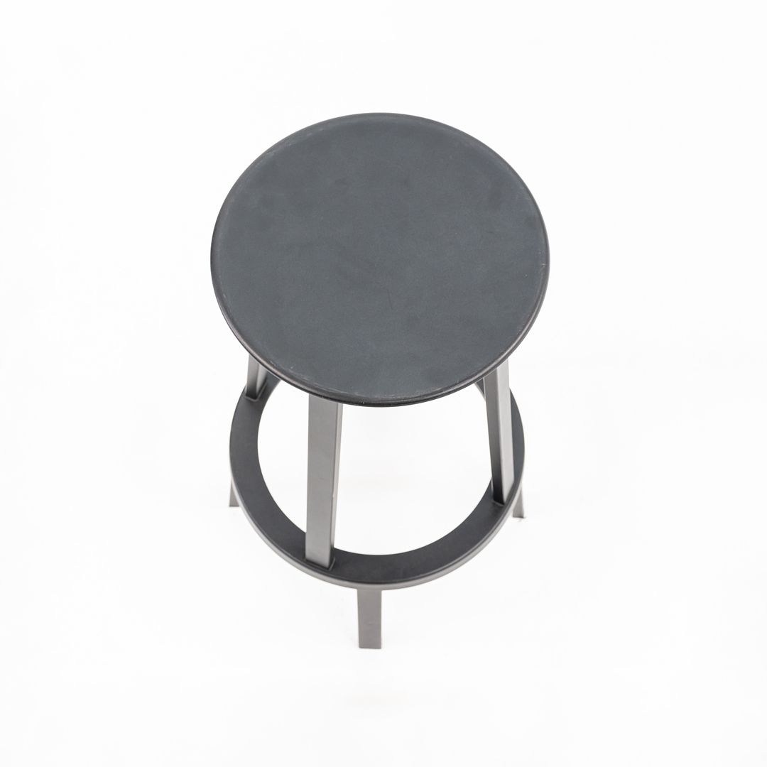 2010s Hay Revolver Bar Stools by Leon Ransmeier in Black 6x Available