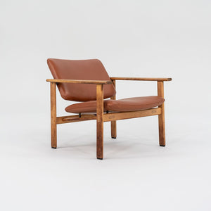 1966 Rare Series 4700 Chair by Arne Jacobsen for Fritz Hansen in New Cognac Leather