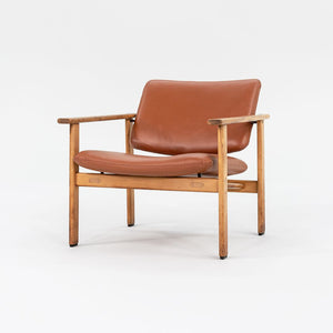 1966 Rare Series 4700 Chair by Arne Jacobsen for Fritz Hansen in New Cognac Leather