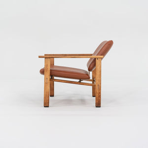 1966 Rare Series 4700 Chair by Arne Jacobsen for Fritz Hansen in New Cognac Leather