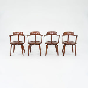 1951 Set of Four W199 Chairs By Ben Thompson And Walter Gropius For Thonet